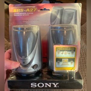 Srs - a27 Sony speakers active speaker system brand new in box